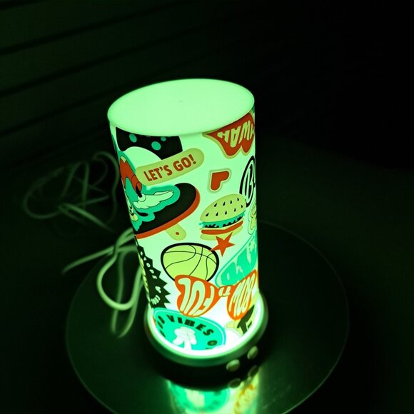 Lot of 2 Disney Tabletop Lamp Mickey & Friends Color Changing LED New Sealed 5" - Picture 12 of 13